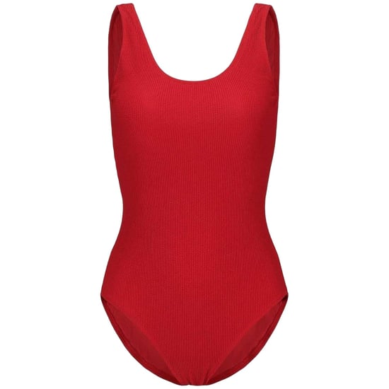 SoulCal Slanke bodysuit met geribde halslijn voor dames (Rood) - Image 1