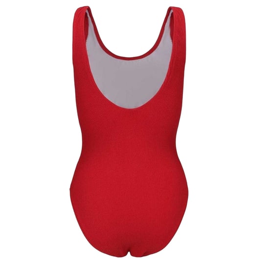 SoulCal Slanke bodysuit met geribde halslijn voor dames (Rood) - Image 2