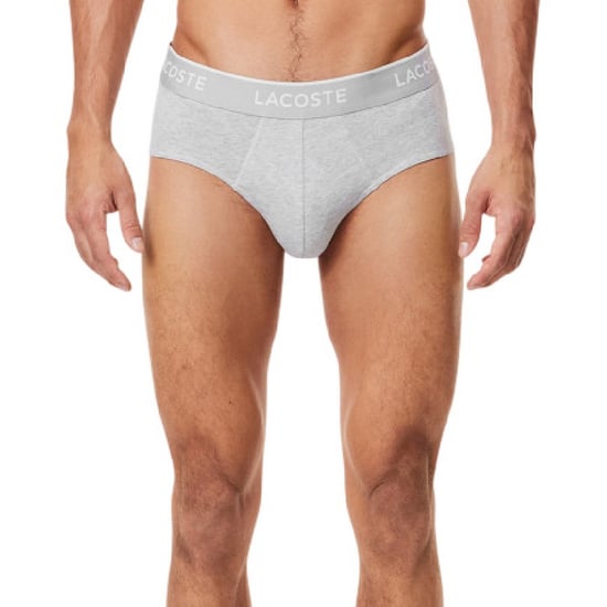 Lacoste Herenslip met logo (Set van 3) (Zwart/Wit/Grijs) - Image 2