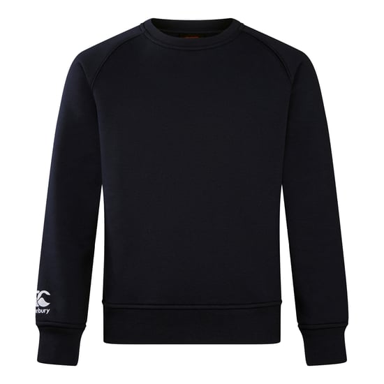 Canterbury Sweatshirt met ronde hals voor kinderen/Kids Club (Zwart) - Image 1