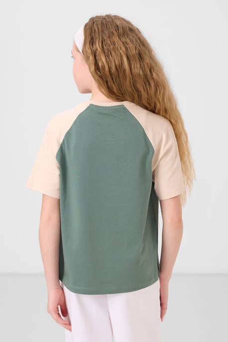 T-shirt met ronde hals, tekstprint en relaxed fit - Image 5