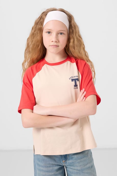 T-shirt met ronde hals, relaxed fit en tekstprint - Image 3
