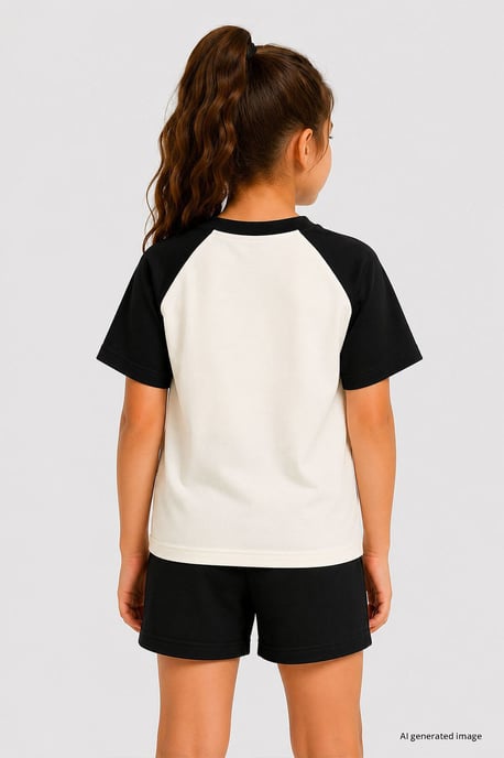 T-shirts van katoen en elastaan - Image 2