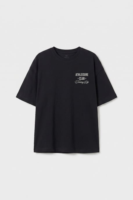 T-shirt met korte mouwen en ronde hals - Image 1