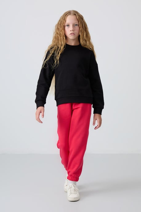 2-pack sweatshirts met geribde ronde hals - Image 5