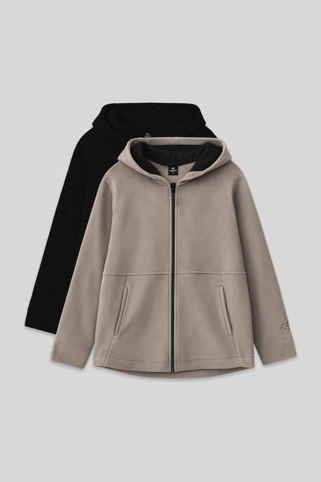 2-pack hoodies met rits - Image 1