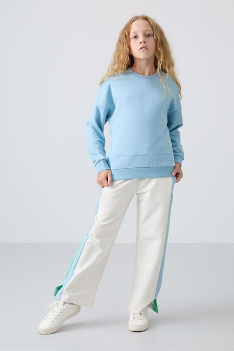 Sweatshirt van katoenmix - Image 2