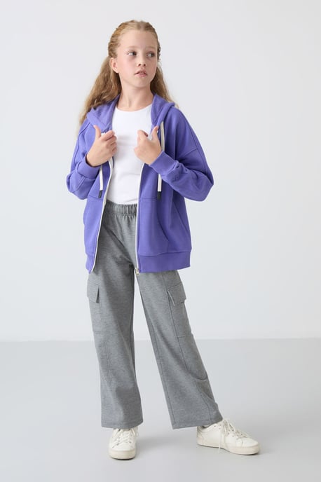 Sweatshirt van katoen en polyester - Image 1