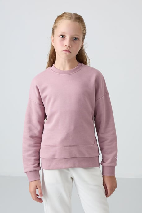 2-pack sweatshirts met ronde hals en ribstructuur - Image 3