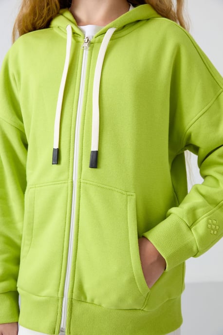Sweatshirt van katoen en polyester - Image 3