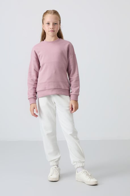 Sweater van katoenmix - Image 2