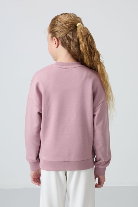 Sweater van katoenmix - Image 4