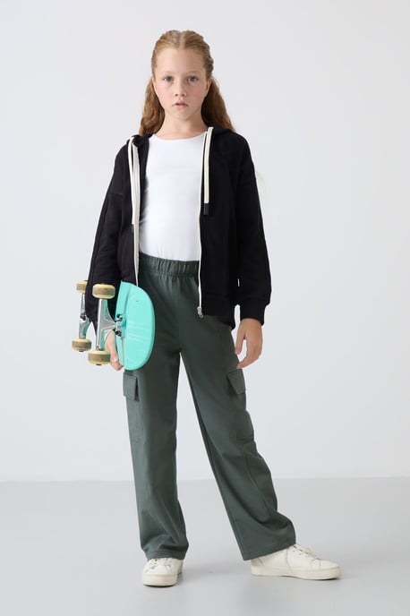Sweatshirt van katoen en polyester - Image 1