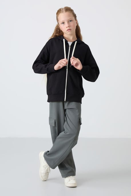 Sweatshirt van katoen en polyester - Image 2