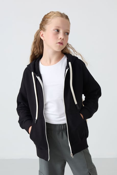Sweatshirt van katoen en polyester - Image 3