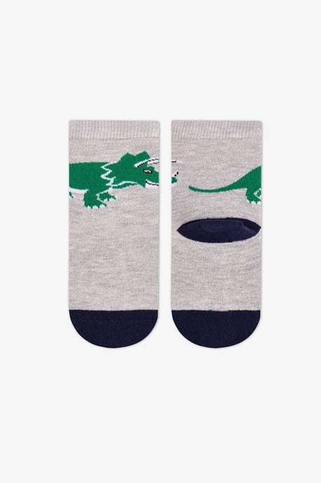 Dino Bite Katoenen enkelsokken, 4-pack - Image 5