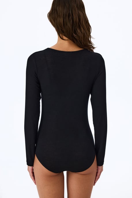 Bodysuit met lange mouwen en thermisch effect - Image 4