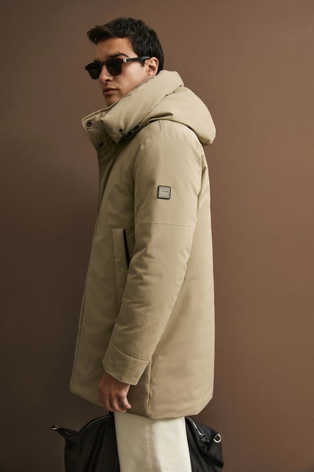 LUFIAN Heren Parka met Capuchon en Ganzendons - Image 2