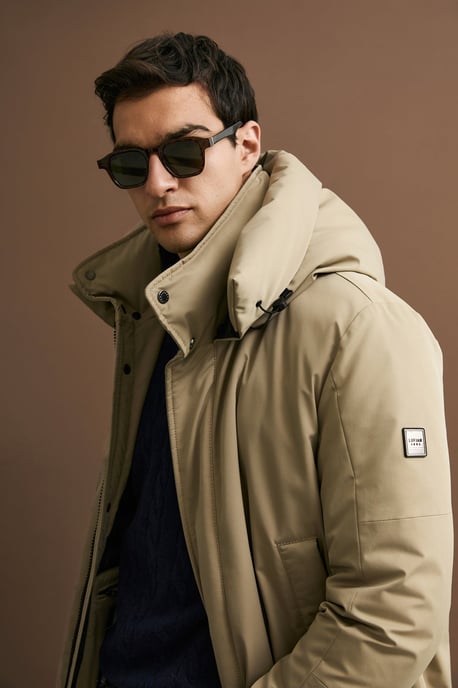 LUFIAN Heren Parka met Capuchon en Ganzendons - Image 3
