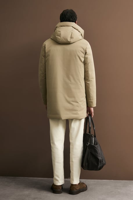 LUFIAN Heren Parka met Capuchon en Ganzendons - Image 6