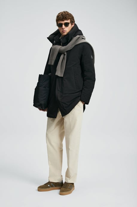 LUFIAN Heren Parka met Capuchon en Ganzendons - Image 2