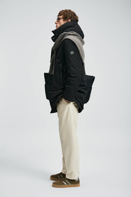 LUFIAN Heren Parka met Capuchon en Ganzendons - Image 3