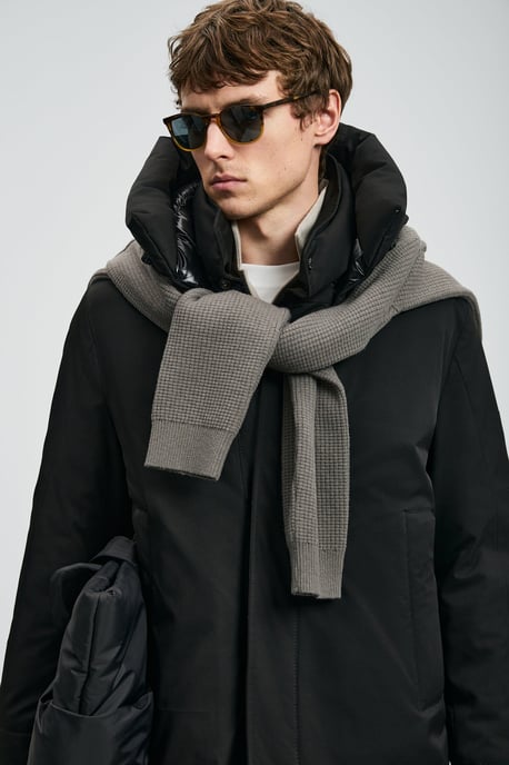 LUFIAN Heren Parka met Capuchon en Ganzendons - Image 5