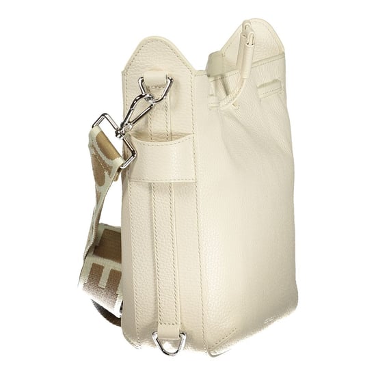 Coccinelle Bianco Leren Dames Handtas - Image 3