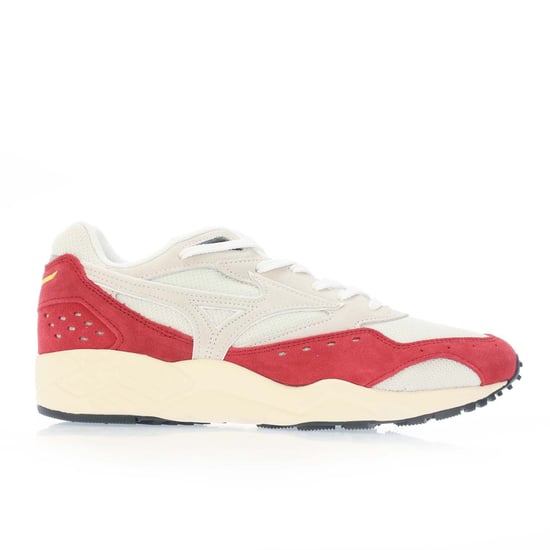 Men's Mizuno Contender Trainers in White red - Image 1