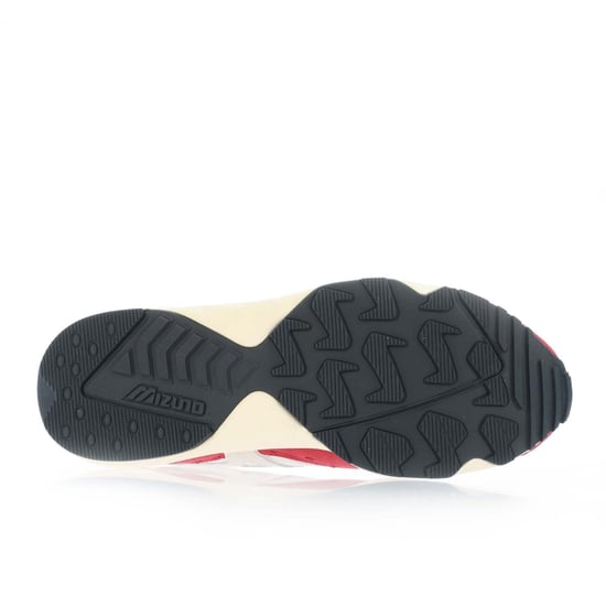 Men's Mizuno Contender Trainers in White red - Image 4