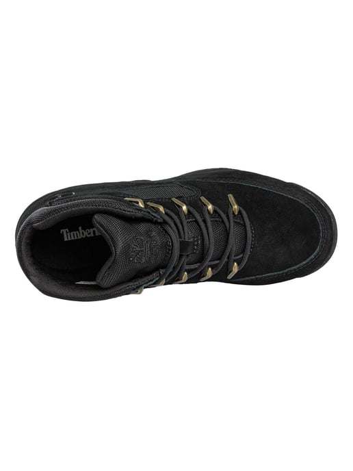 Timberland Eurorock Mid Lace Hiker Boots, Zwart - Image 6