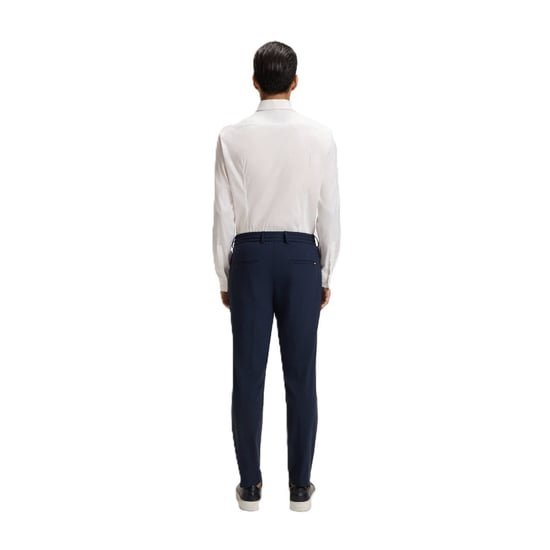 Boss Oxford overhemd voor heren met kentkraag, lange mouwen en regular fit in wit - Image 2