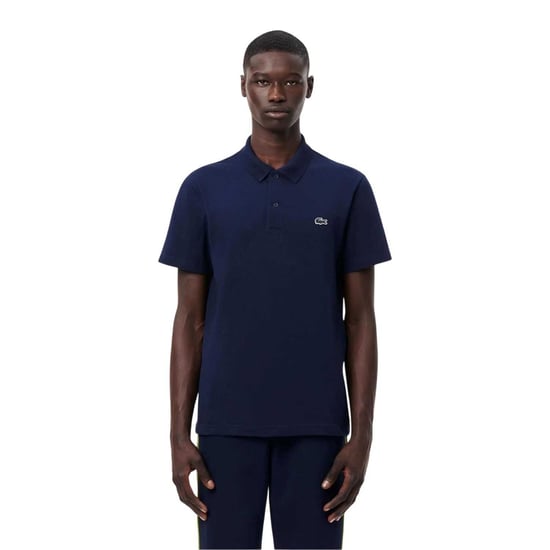 Lacoste Herenpolo met logo op de borst, reguliere pasvorm (Marine) - Image 1