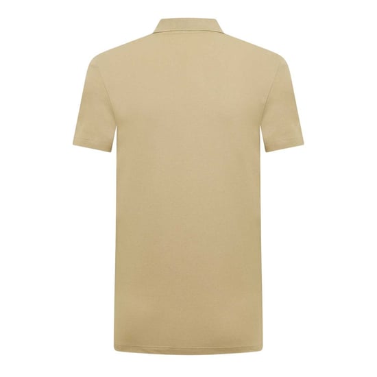 Lacoste Herenpolo met logo op de borst, reguliere pasvorm (Beige) - Image 3