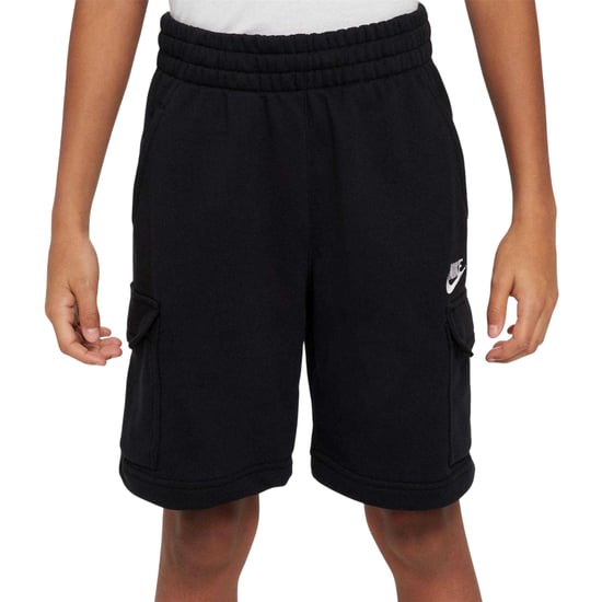 Nike Fleece-cargoshorts voor kinderen (Zwart) - Image 3