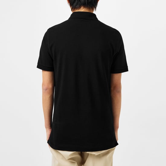 Heren Dolce And Gabbana Katoen Piqué Poloshirt in Zwart - Image 3