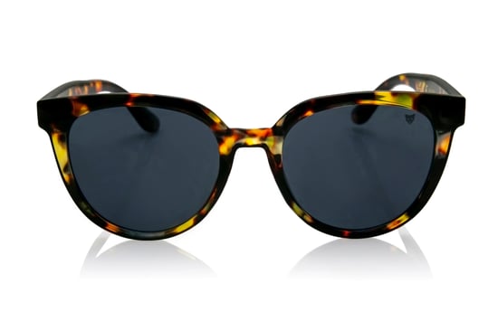 Marc Lauder zonnebril met rode schildpadprint - Image 1
