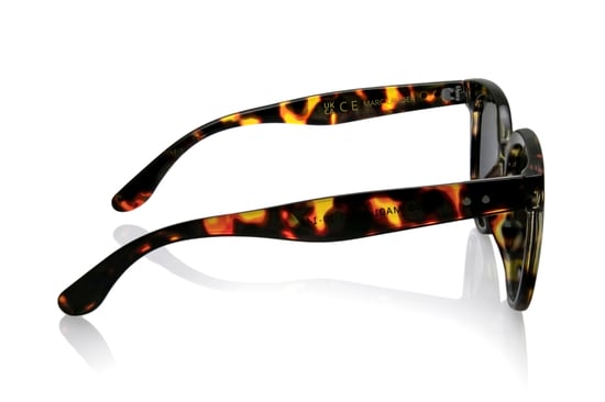 Marc Lauder zonnebril met rode schildpadprint - Image 3