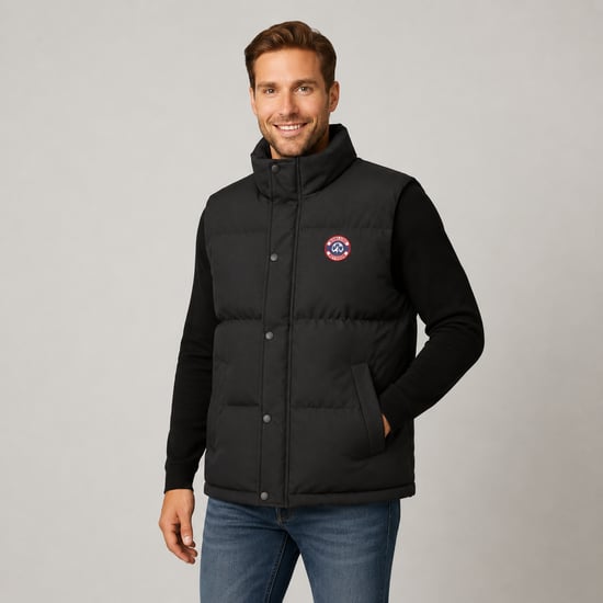 Norlund Jas winter Bodywarmer Magnus Zwart - Image 2