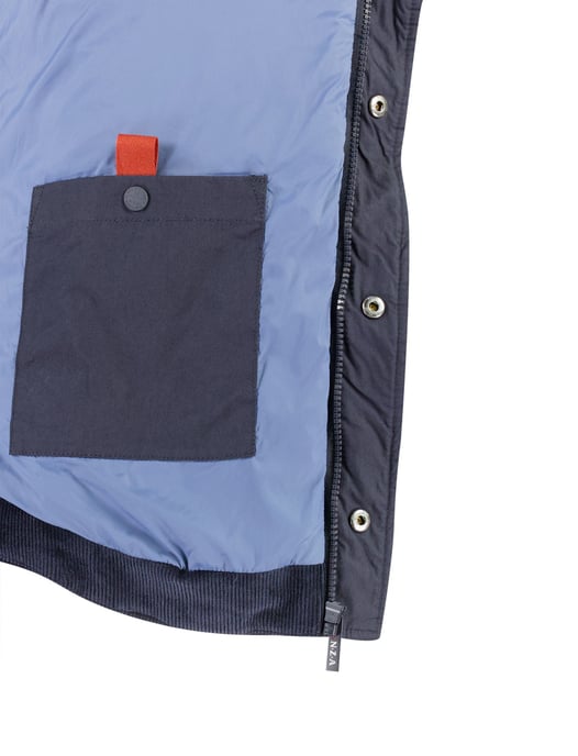 Gewatteerde jas New Zealand donkerblauw - Image 4