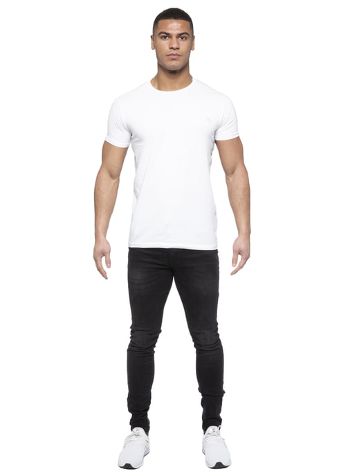 ETO Heren Slim Skinny Fit Stretch Jeans - Image 4