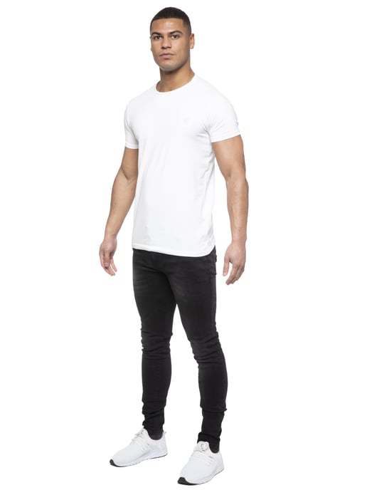 ETO Heren Slim Skinny Fit Stretch Jeans - Image 6