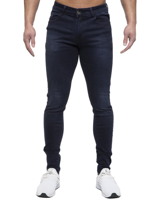 ETO Heren Slim Skinny Fit Stretch Jeans - Image 2