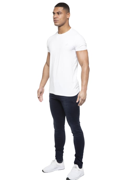 ETO Heren Slim Skinny Fit Stretch Jeans - Image 6