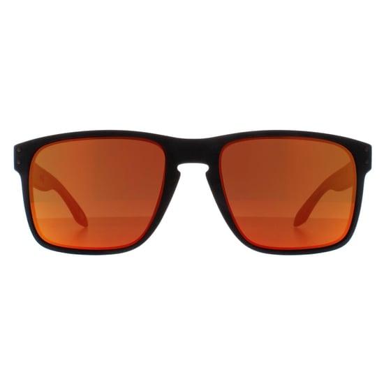 Oakley Square Mens Matt Black Prizm Ruby zonnebril - Image 1