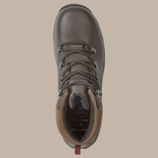 Craghoppers Heren Lite NewHide Volnerf Leren Wandelschoenen (Mokka) - Image 3