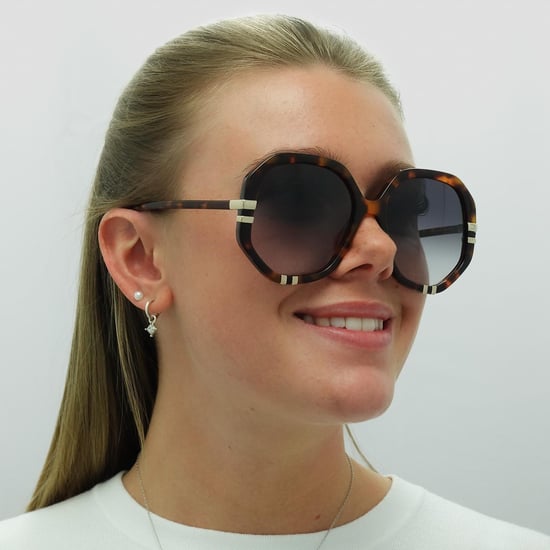 Chloe zonnebril CH0105S 004 Tortoise grijze gradiënt - Image 5
