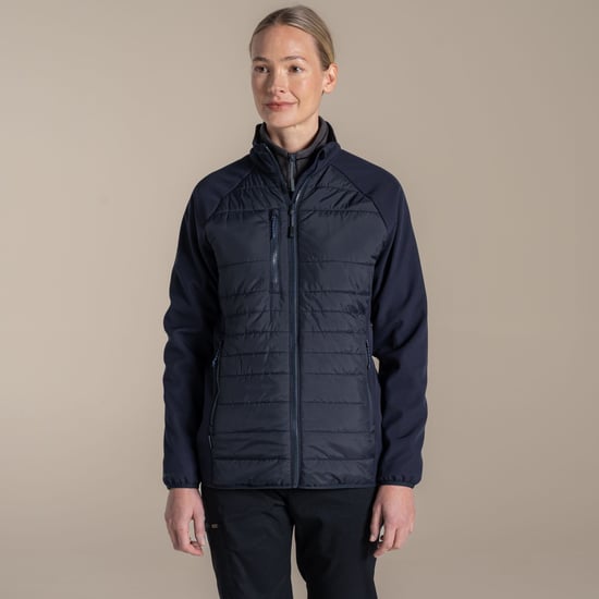 Craghoppers Dames/Dames Expert Compresslite Hybride Jas (Donkere marine) - Image 1