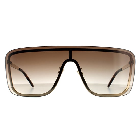 Saint Laurent zonnebril SL 364 Mask 006 Gold Brown Gradiënt - Image 1