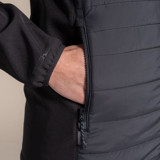 Craghoppers Dames/Dames Expert Compresslite Hybride Jas (Zwart) - Image 5